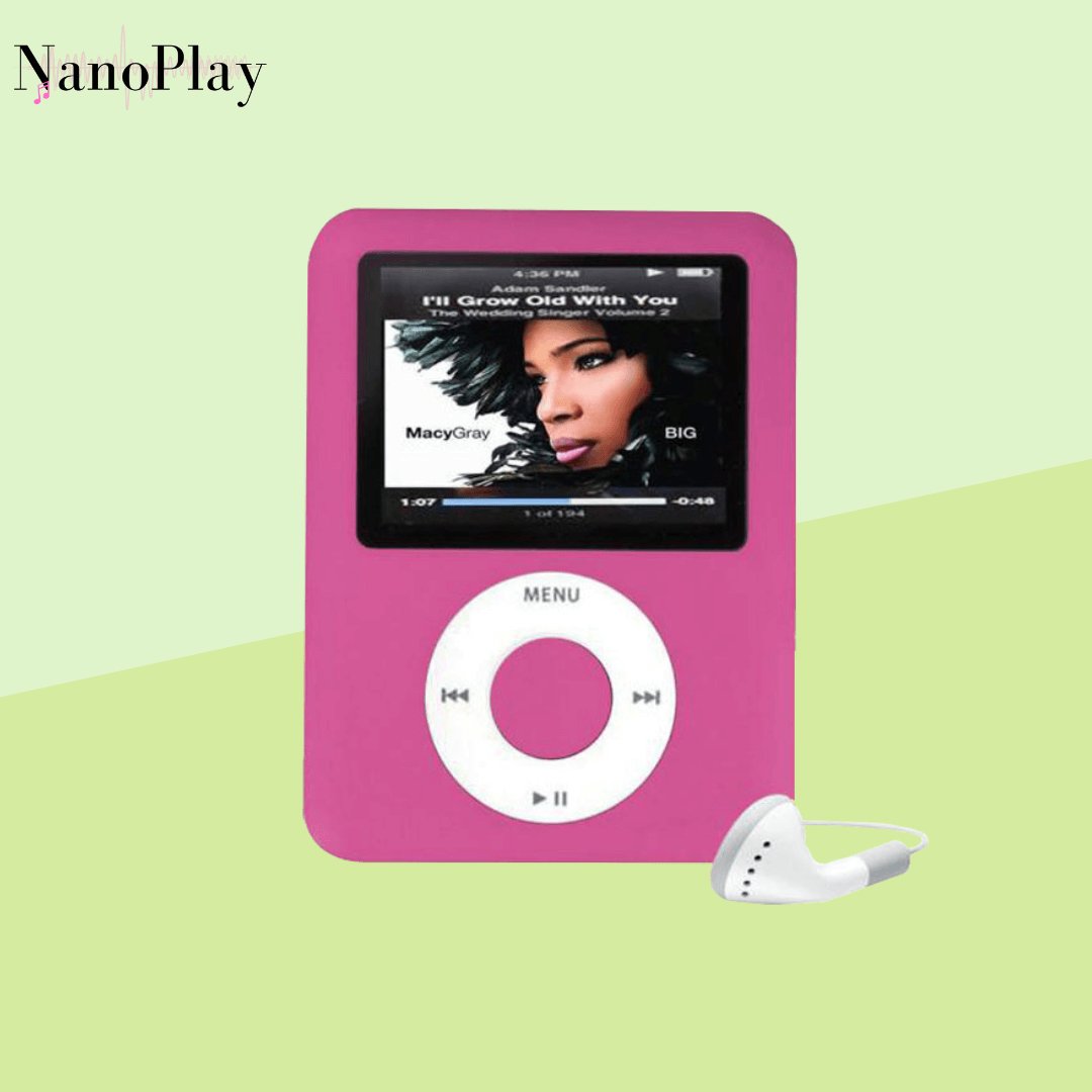 iPod NanoPlay™ : Le MP4 qui va vous rappeler de bons souvenirs !