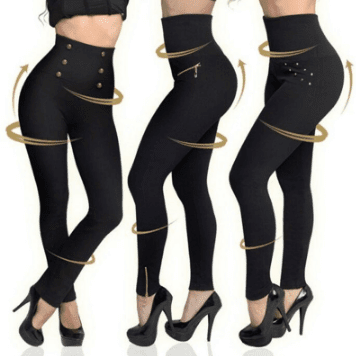 Legging Slim Fit : Le legging amincissant taille haute, qui affine votre taille et allonge vos jambes instantanément.