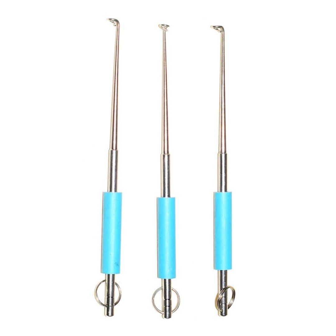 Extracteur d'hameçon de pêche x3 - Antidérapant - Simple à utiliser