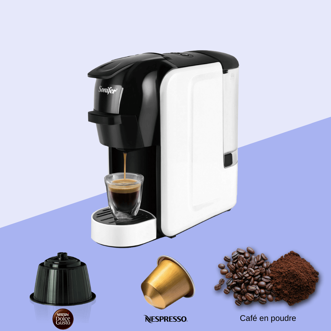 MULTICOFFEE : La machine à café 3 en 1 multi dosettes/capsules