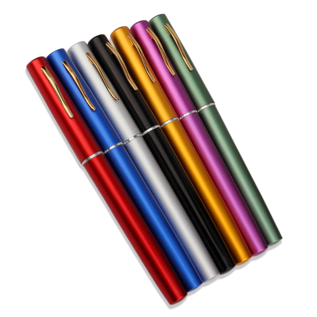 Mini canne à pêche télescopique en forme de stylo