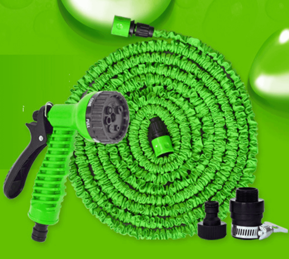 Tuyau d'arrosage Aqua Flex : le tuyau d'arrosage extensible x4 !
