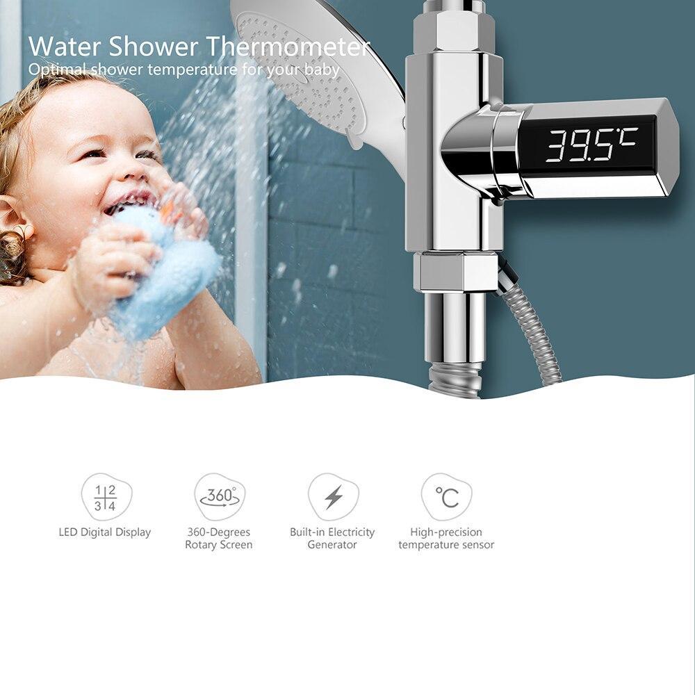 Therme Eau Mètre : Le thermomètre LED à robinet