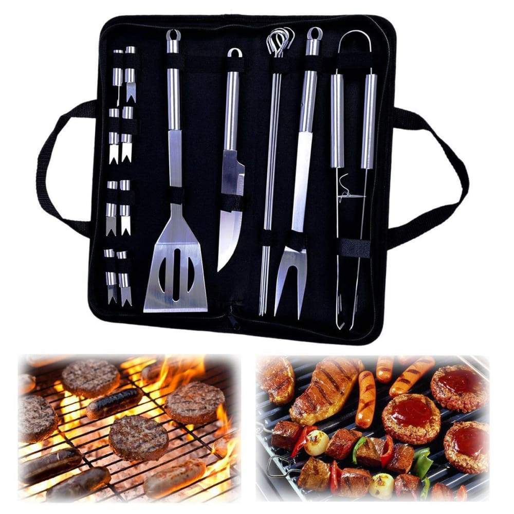 Barbec Pro : les 16 indispensables du barbecue en 1 mallette.
