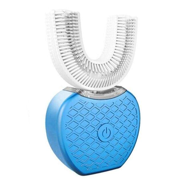 Clear Brosse 360 : La brosse à dent électrique 360° pour se brosser les dents en quelques secondes et blanchir ! - Bleu