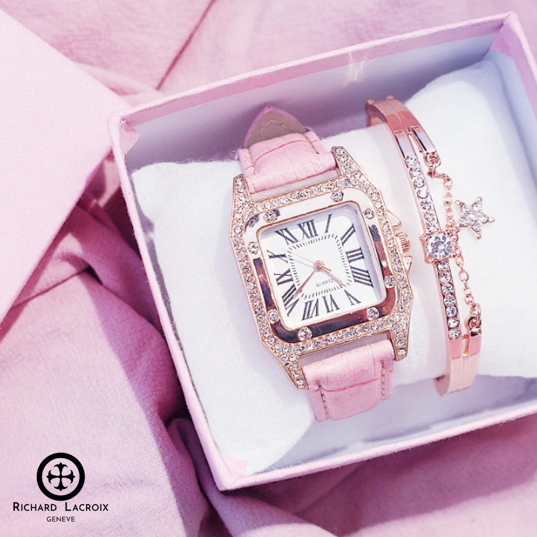 Richard Lacroix : La montre et le bracelet Santorini - Femme