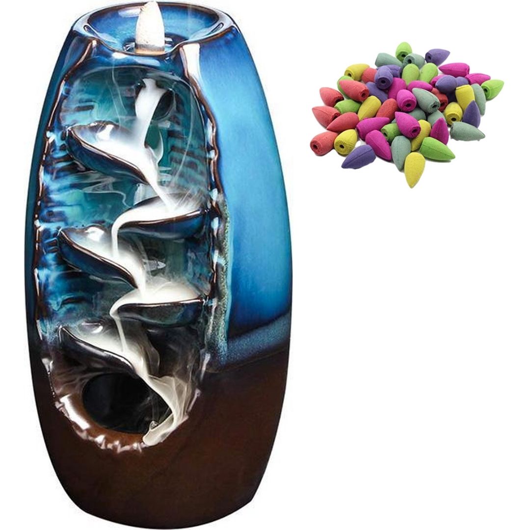 Cascade en céramique : parfumez votre maison grâce à l'encens !