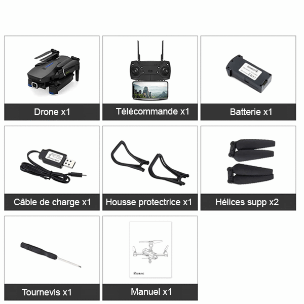 Drone Mavick Pro™ : Le drone en qualité UHD 4K avec nouveau stabilisateur.