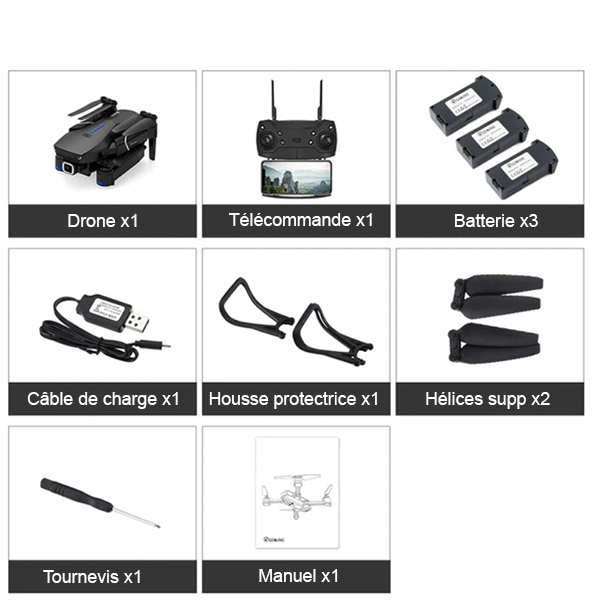 Drone Mavick Pro™ : Le drone en qualité UHD 4K avec nouveau stabilisateur.