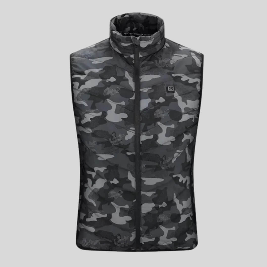 ThermoLine™ – Gilet Chauffant Unisexe 3 Niveaux