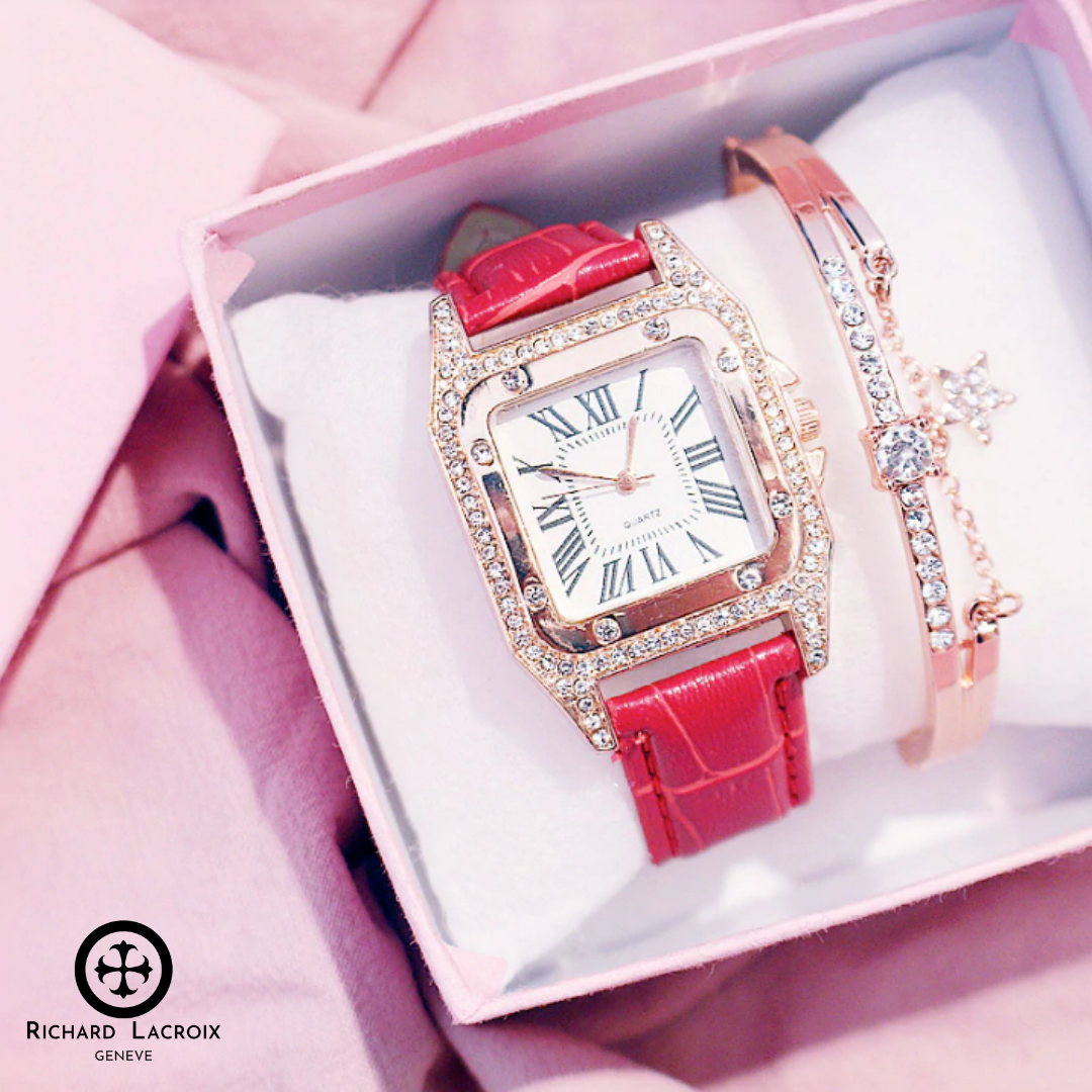 Richard Lacroix : La montre et le bracelet Santorini - Femme