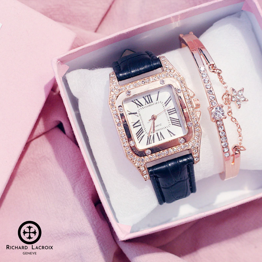 Richard Lacroix : La montre et le bracelet Santorini - Femme