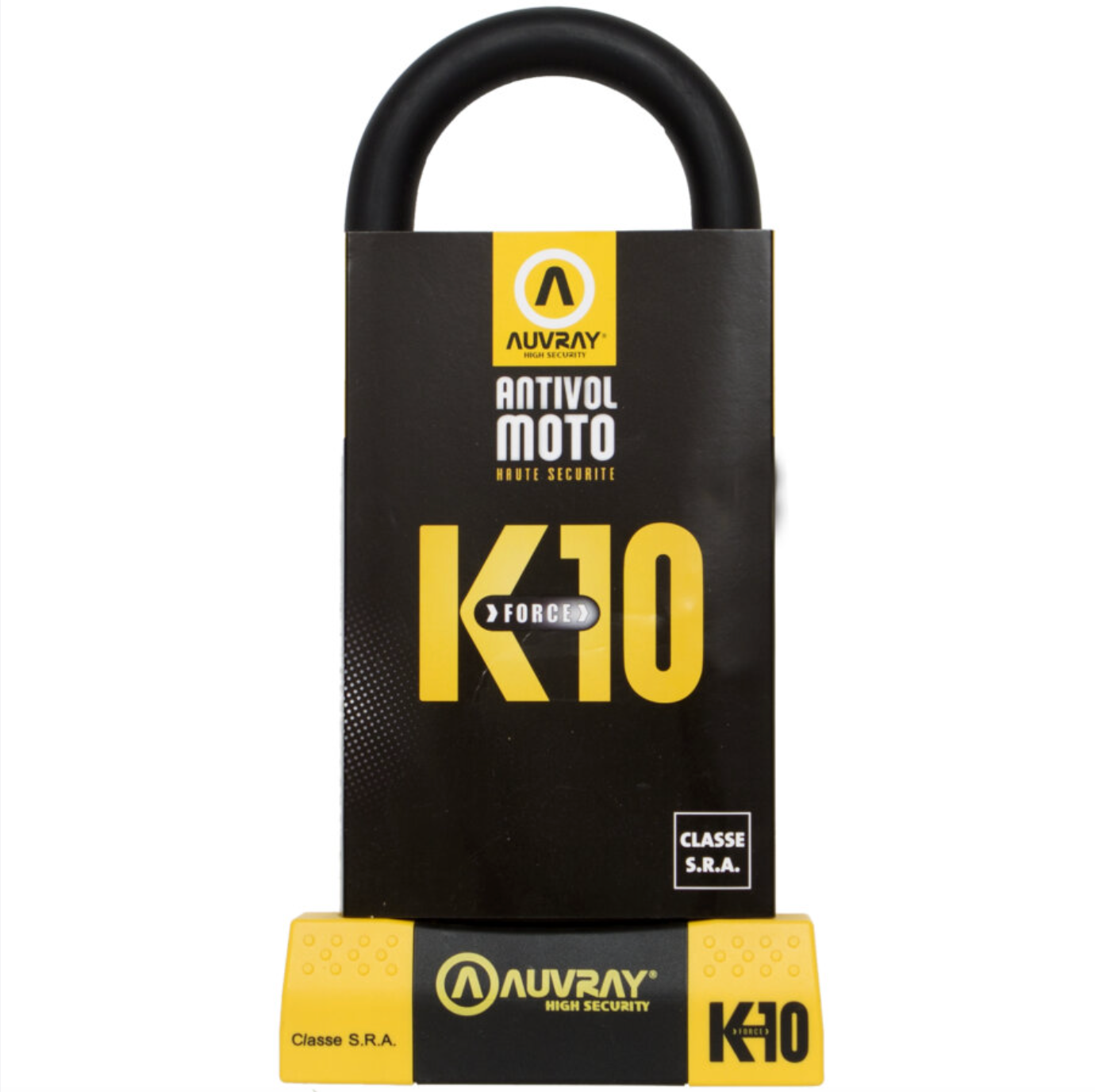 Antivol U AUVRAY 8,5 x 25 cm pour moto