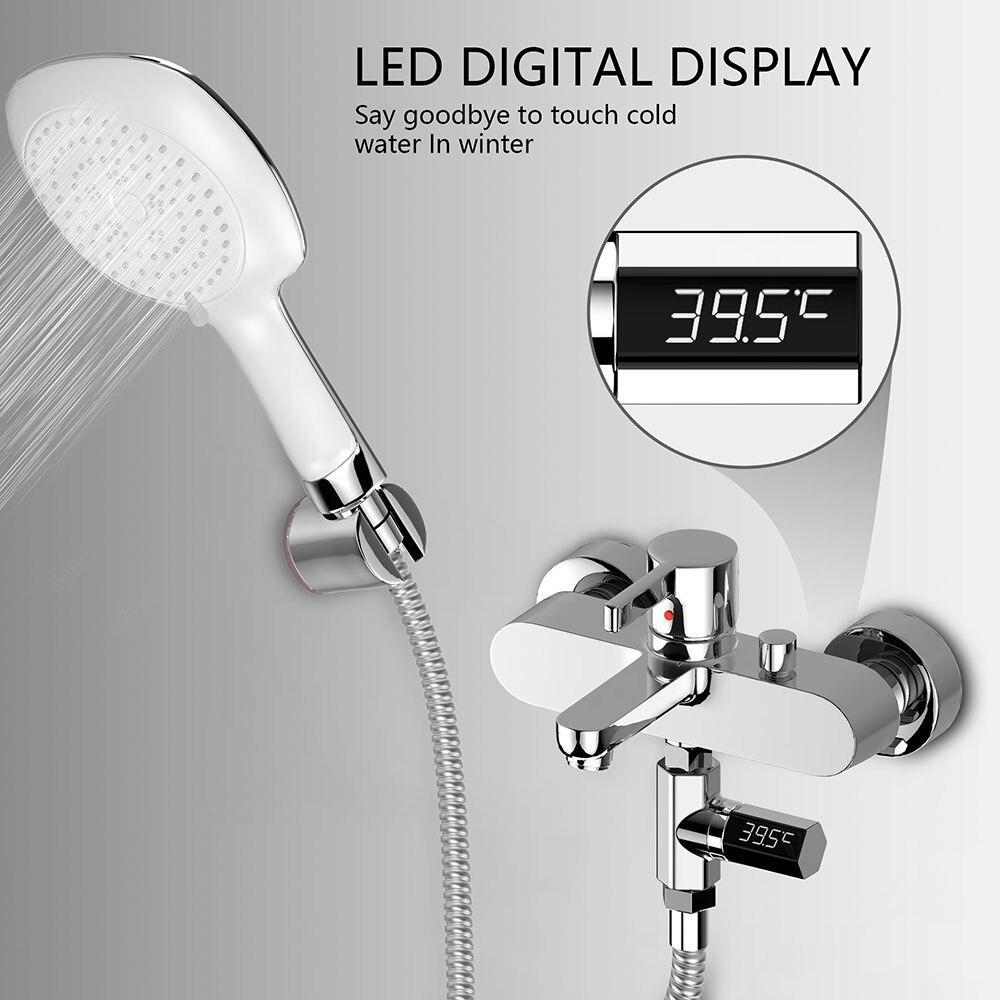 Therme Eau Mètre : Le thermomètre LED à robinet