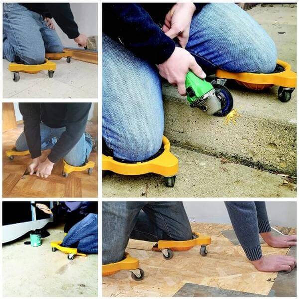 Protect Genoux : Les genouillères à roulettes pratiques pour vos travaux et tâches ménagères