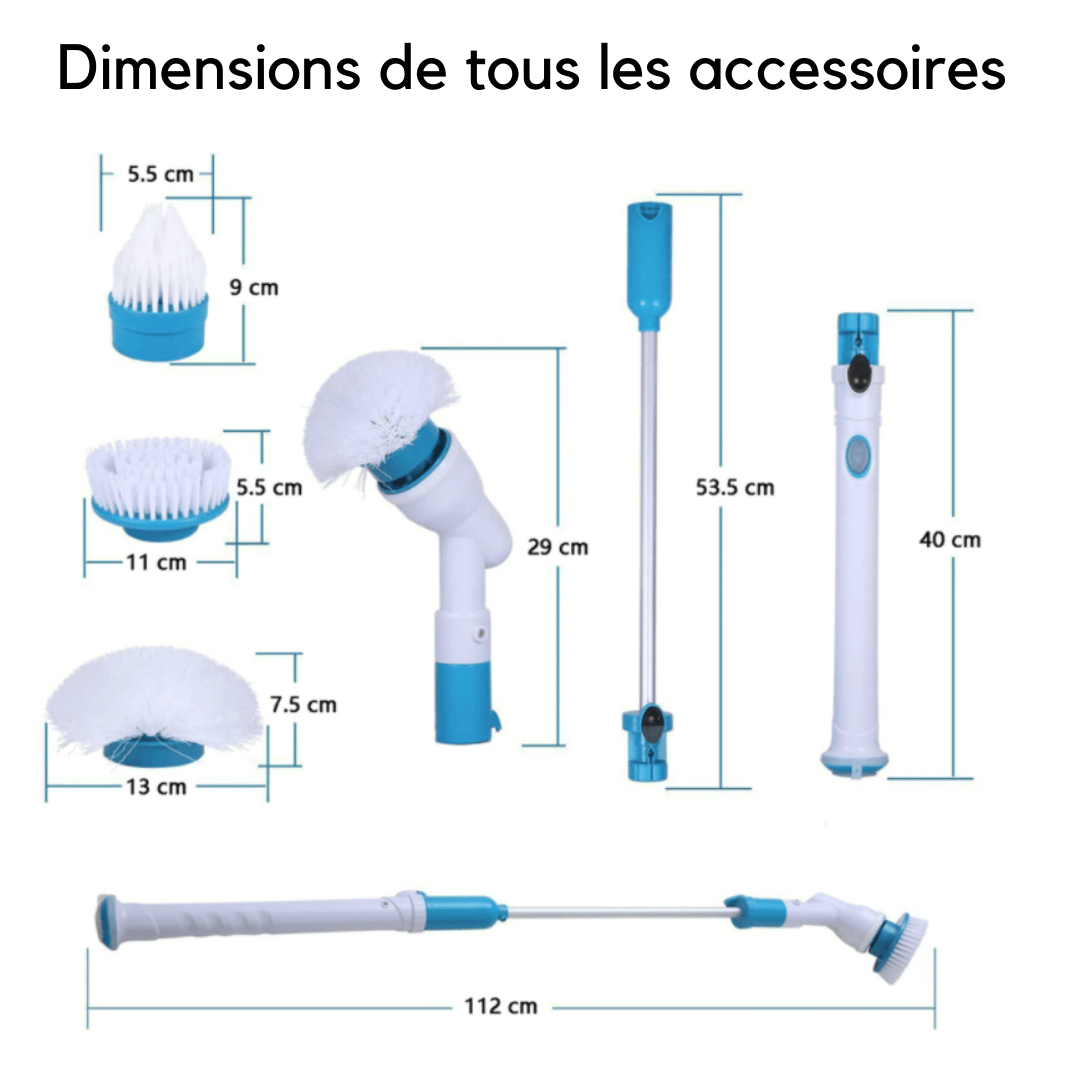 Magic Brosse 2.0 : La brosse rotative sans fils 2.0 de 2021 !