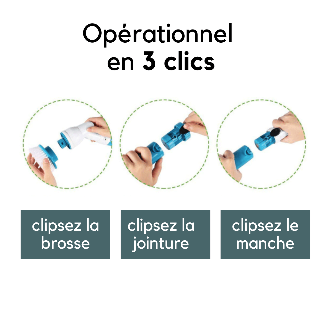 Magic Brosse 2.0 : La brosse rotative sans fils 2.0 de 2021 !