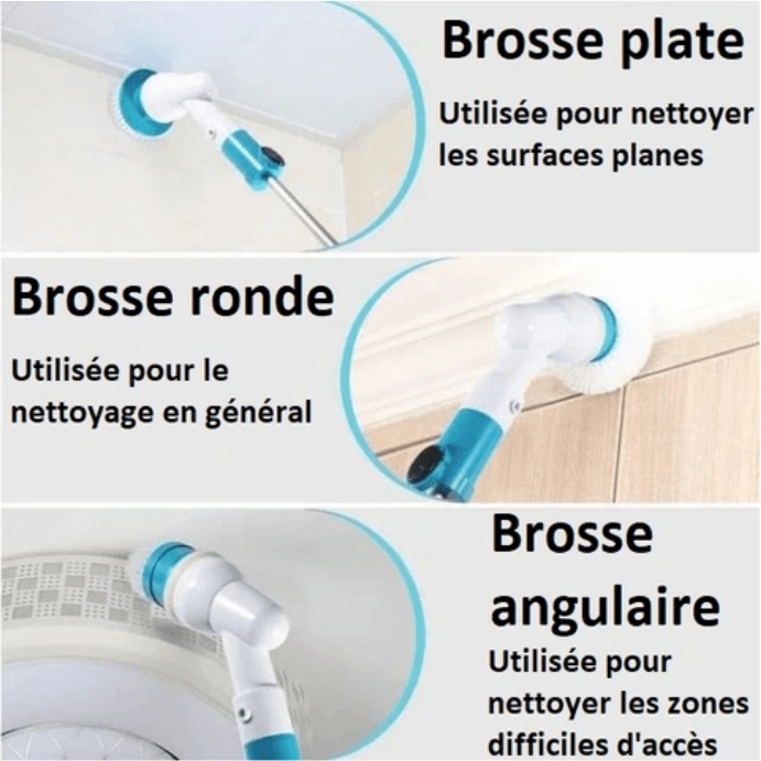 Magic Brosse 2.0 : La brosse rotative sans fils 2.0 de 2021 !