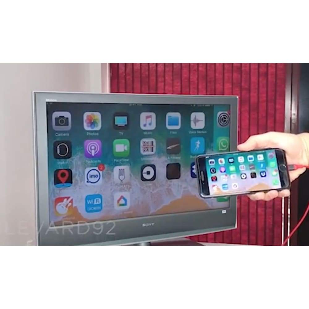 TV-Smart : Connectez votre iPhone à Télévision avec ce câble HDMI